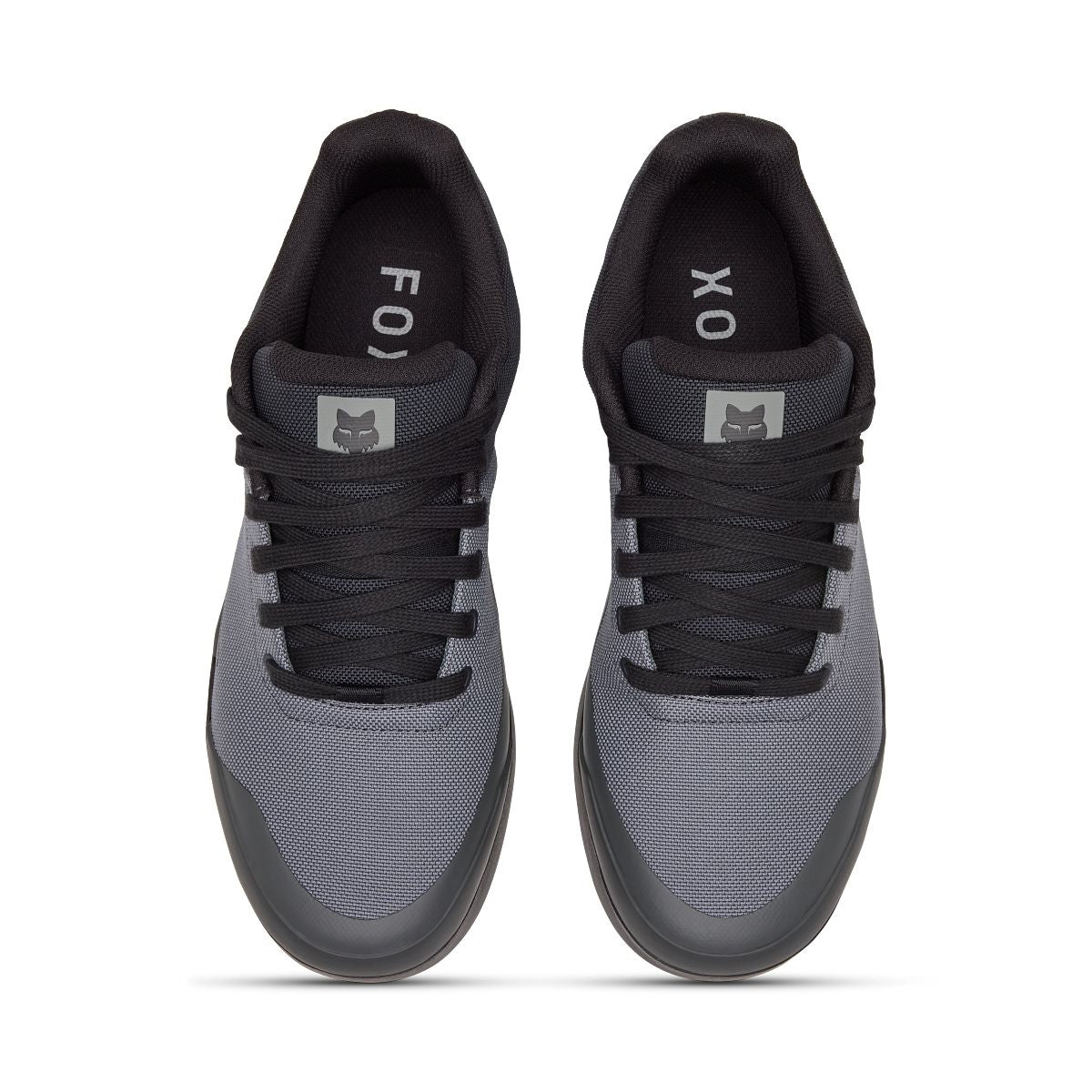 Zapatillas MTB FOX UNION CANVAS FLAT Gris/Negro 2025