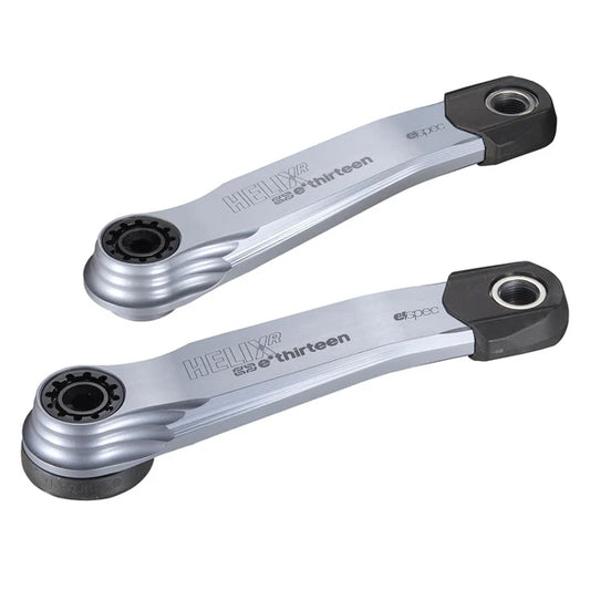 E.THIRTEEN E-SPEC HELIX RACE ALLOY bielas para Fazua Ride 60 Plata
