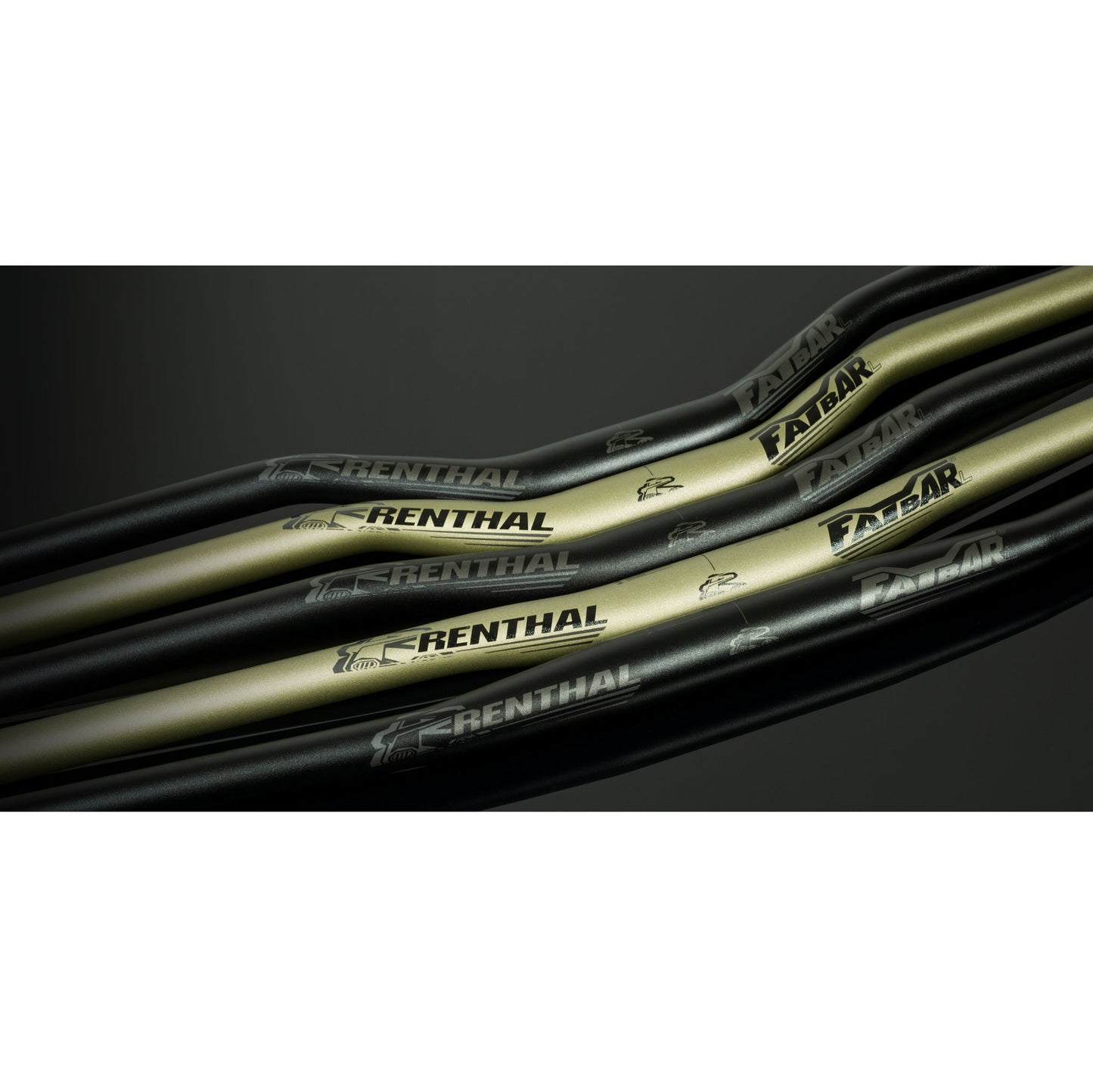 RENTHAL V3 FATBAR LITE Rise 40mm 760mm Gold Manillar