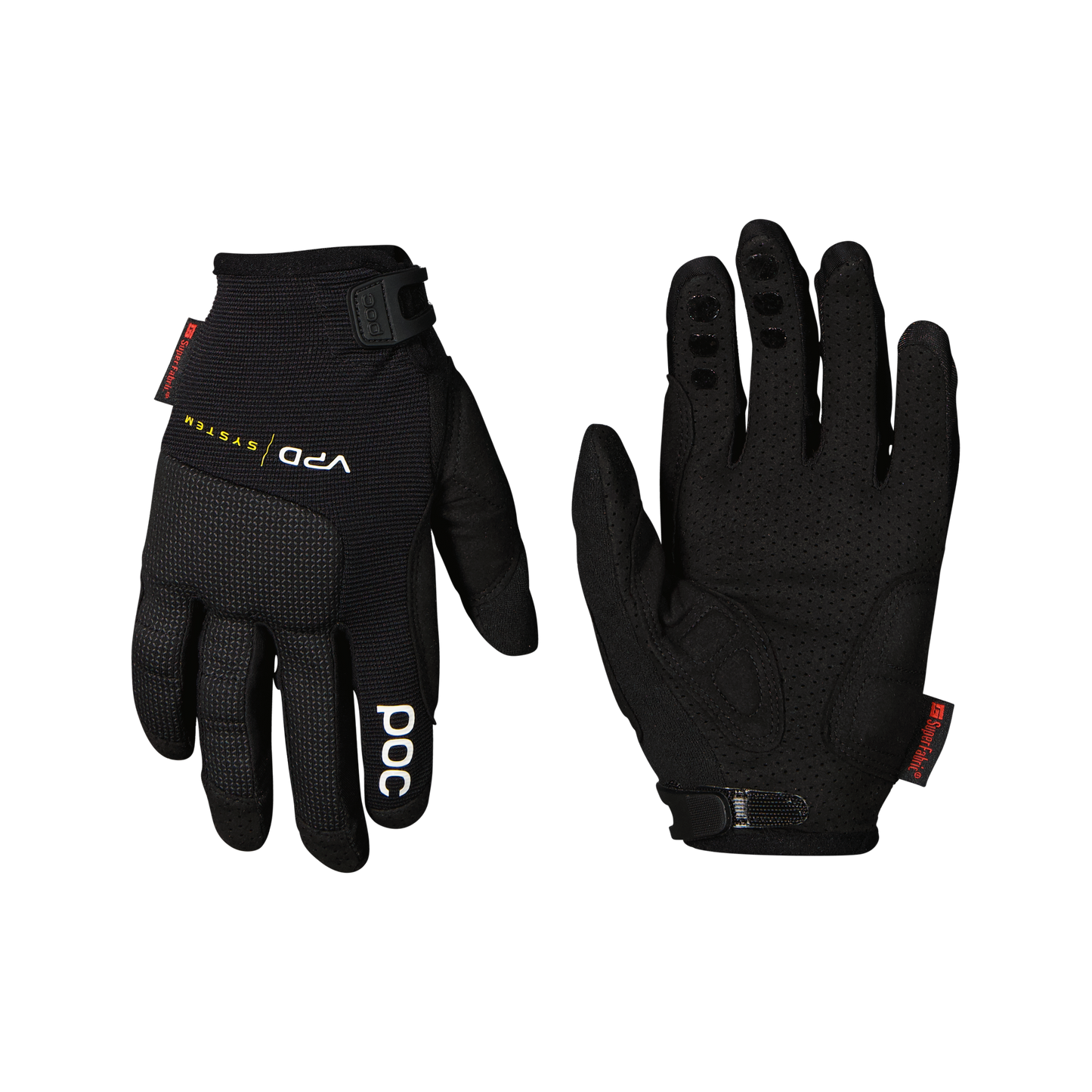 POC RESISTANCE PRO DH Guantes Negro