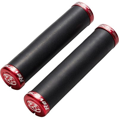 Reverse Components SEISMIC ERGO Lock-On Grips Negro/Rojo