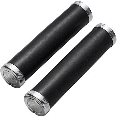 Reverse Components SEISMIC ERGO Puños Lock-On Negro/Plata