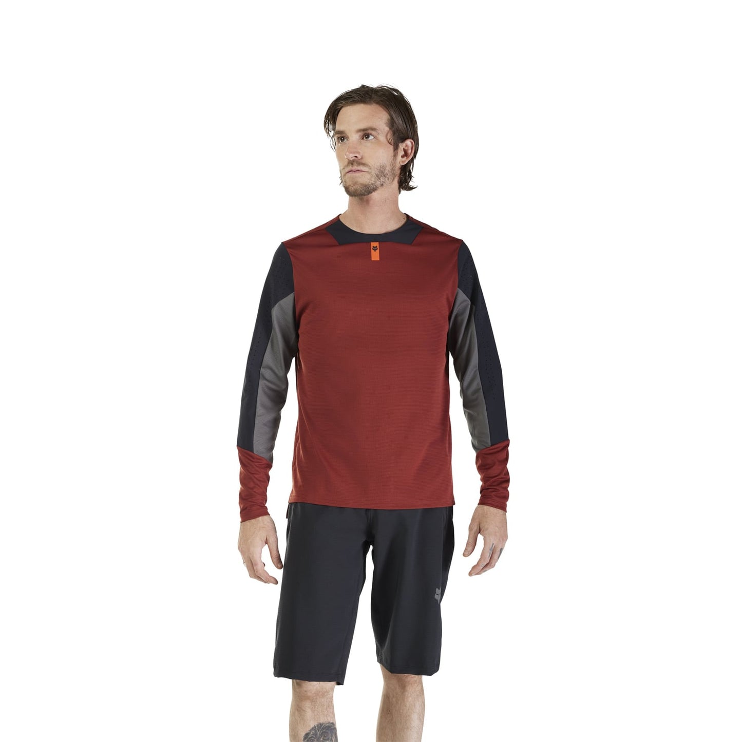 Maillot manga larga FOX DEFEND Burdeos 2025