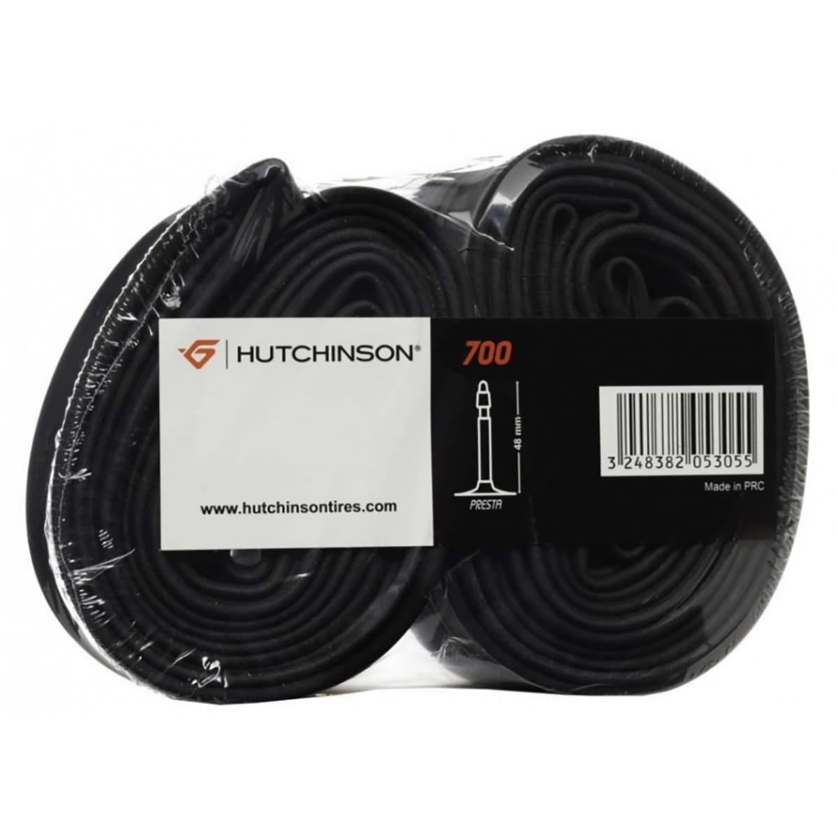 Cámara de aire HUTCHINSON LOTE DE 2 700x37/50 PRESTA 48mm