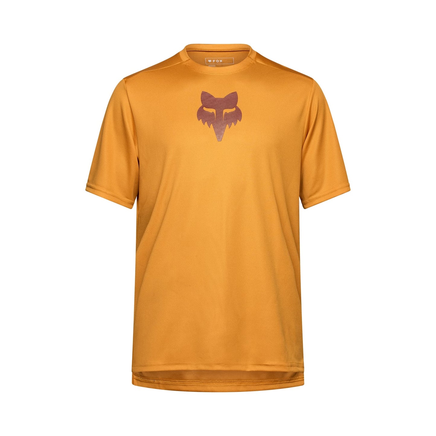 Maillot manga corta FOX RANGER HEAD Caramelo 2025