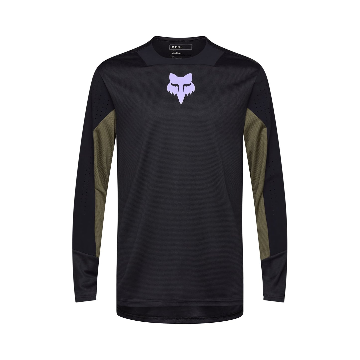 Maillot manga larga FOX DEFEND PARK Negro 2025