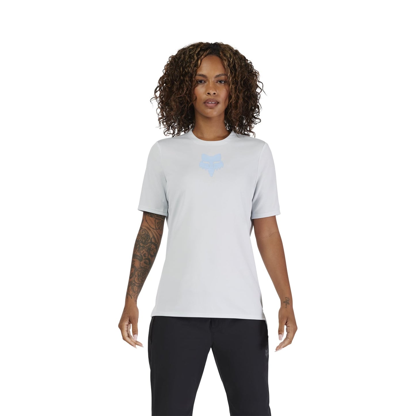 Maillot manga corta FOX RANGER HEAD Mujer Azul 2025