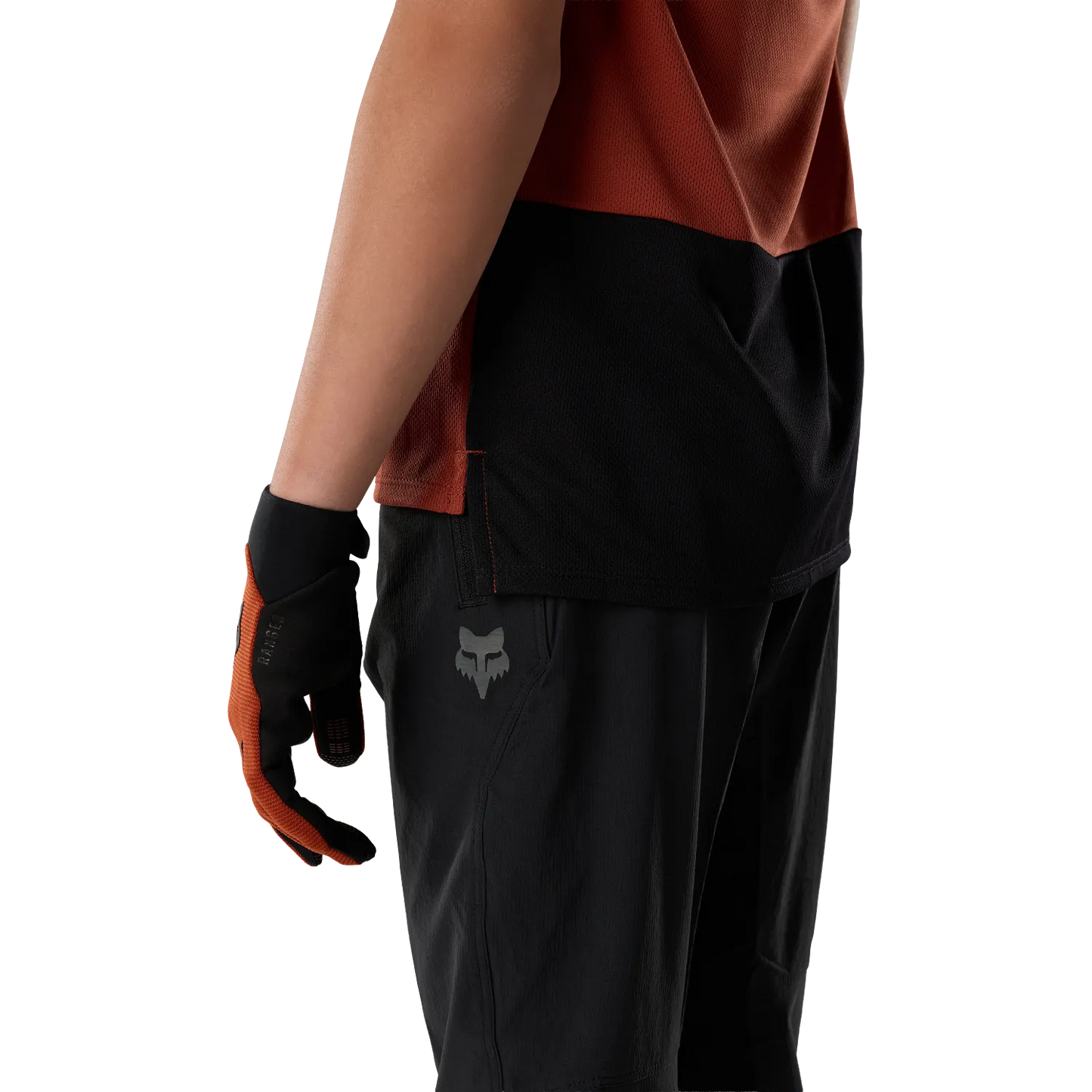 Maillot FOX RANGER FOX HEAD Junior Manga Corta Acid Scarlet