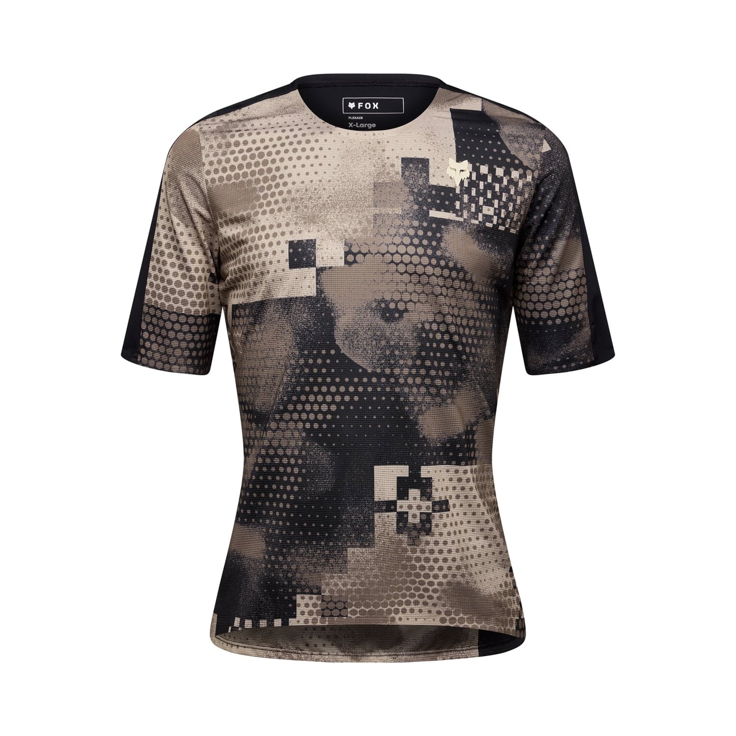 Maillot manga corta FOX FLEXAIR ASCENT PULSE Negro 2025
