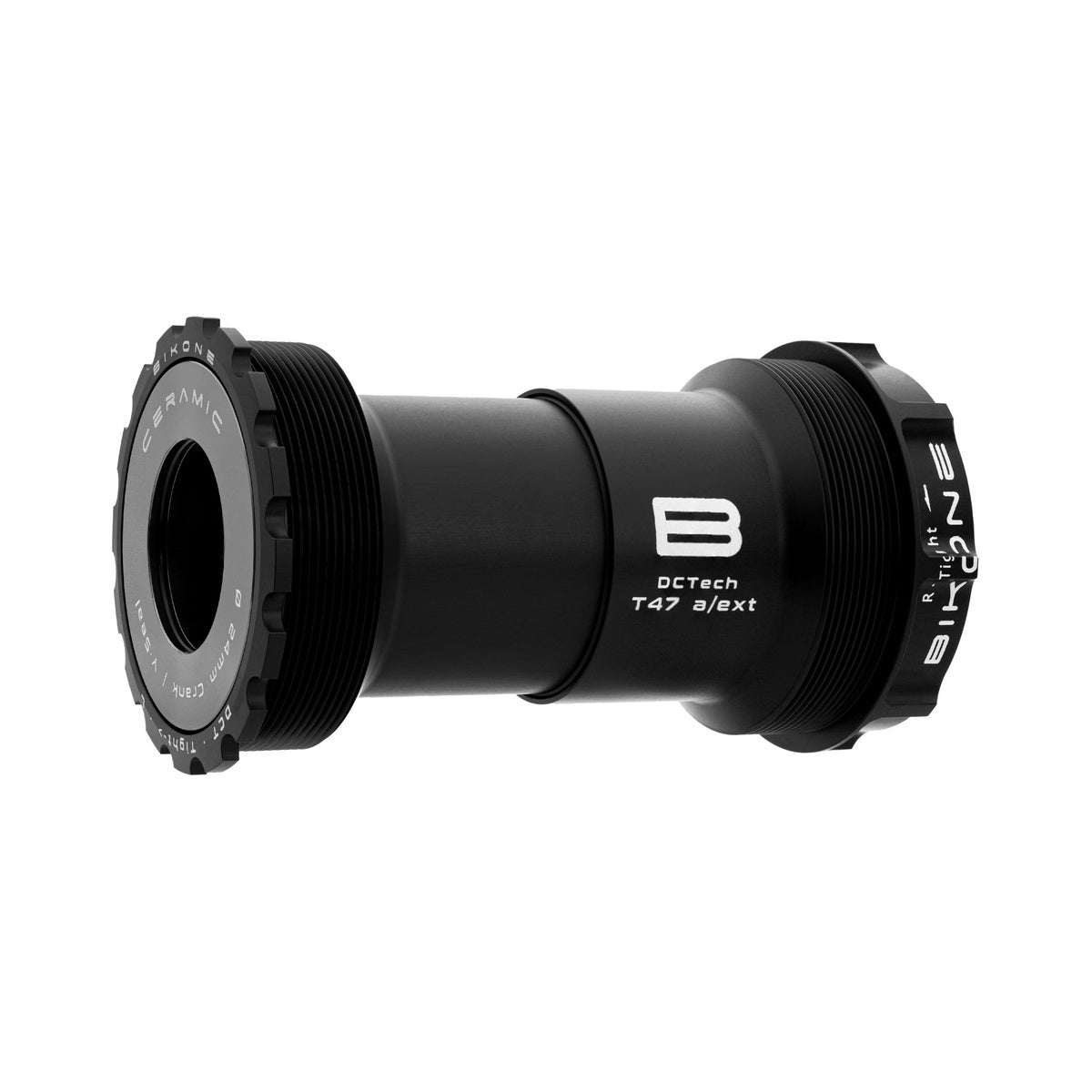 Pedalier BIKONE T47a Cerámico Eje 24mm