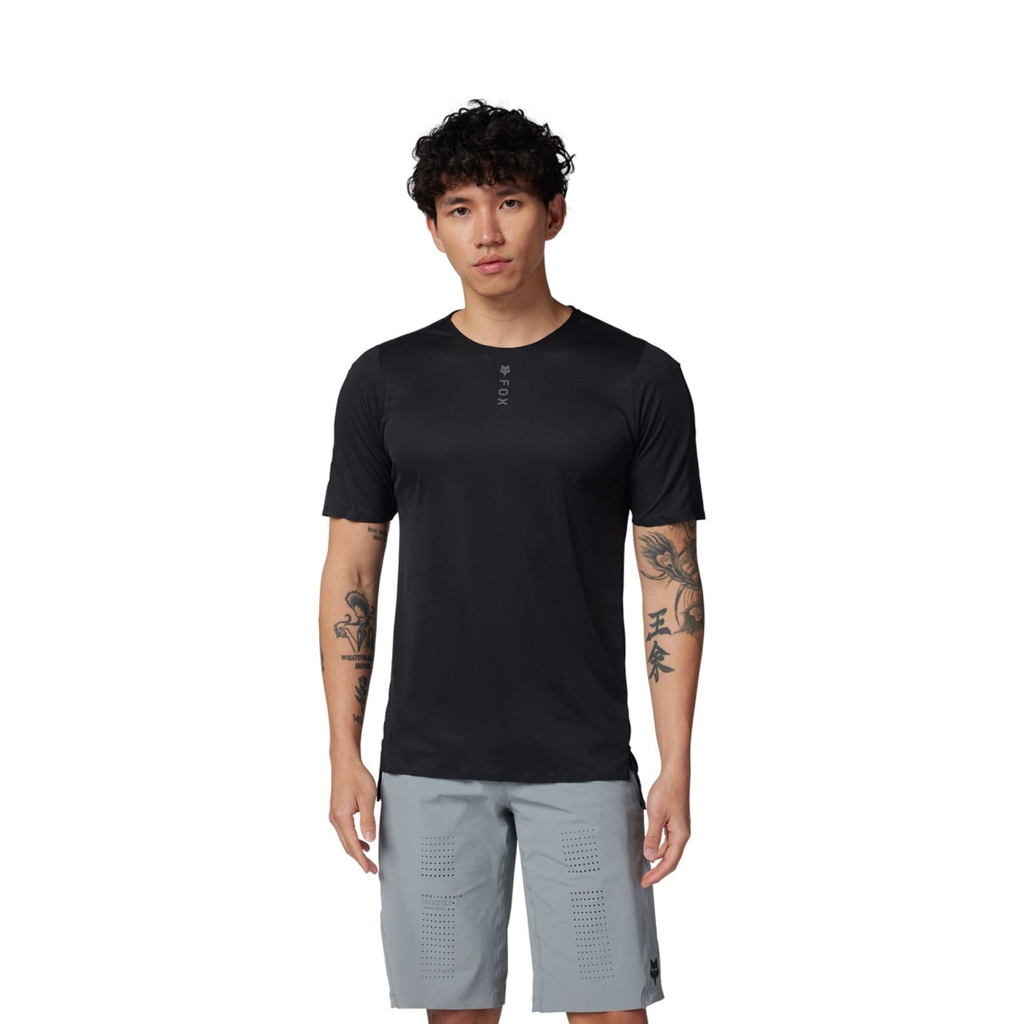 Maillot manga corta FOX FLEXAIR PRO Negro 2025
