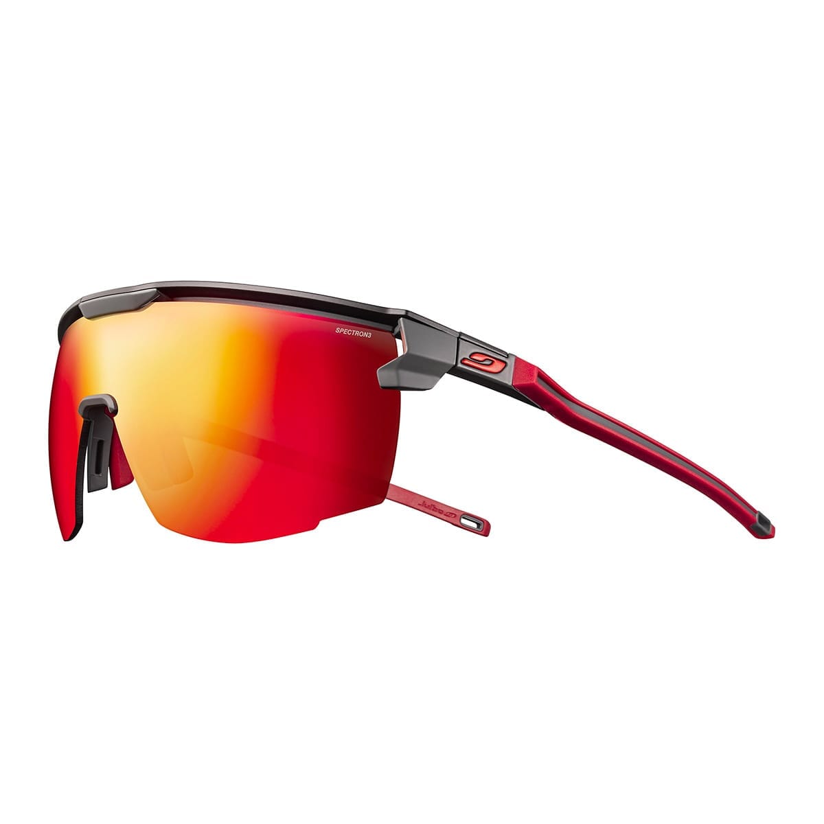 Lunettes JULBO ULTIMATE Noir/Rouge Reactiv Jaune/Marron