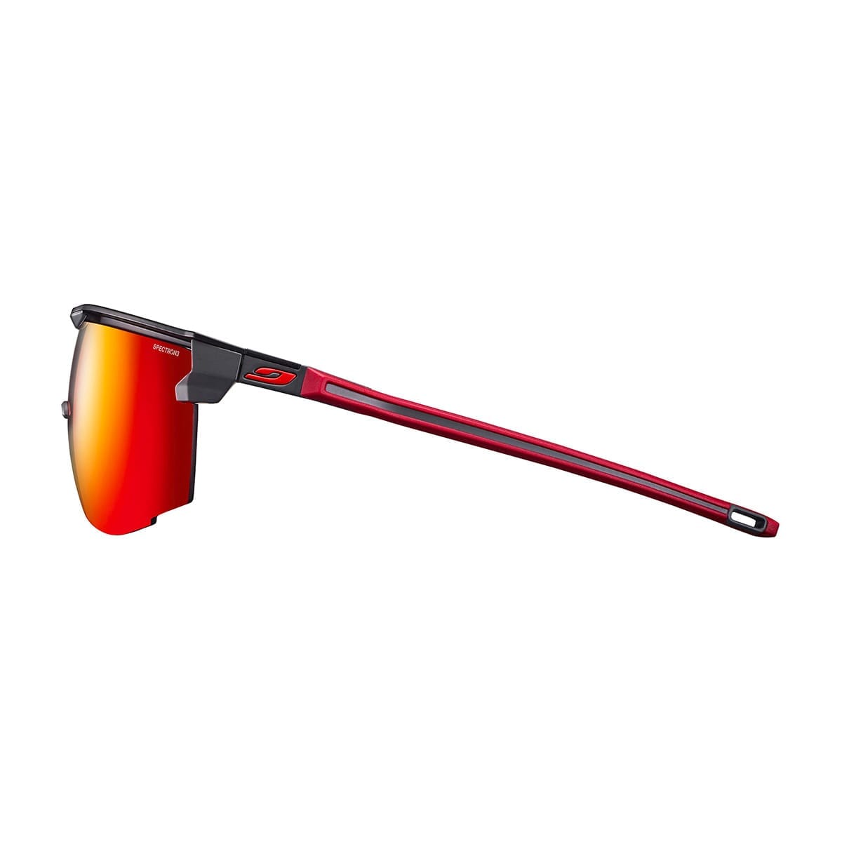 Lunettes JULBO ULTIMATE Noir/Rouge Reactiv Jaune/Marron