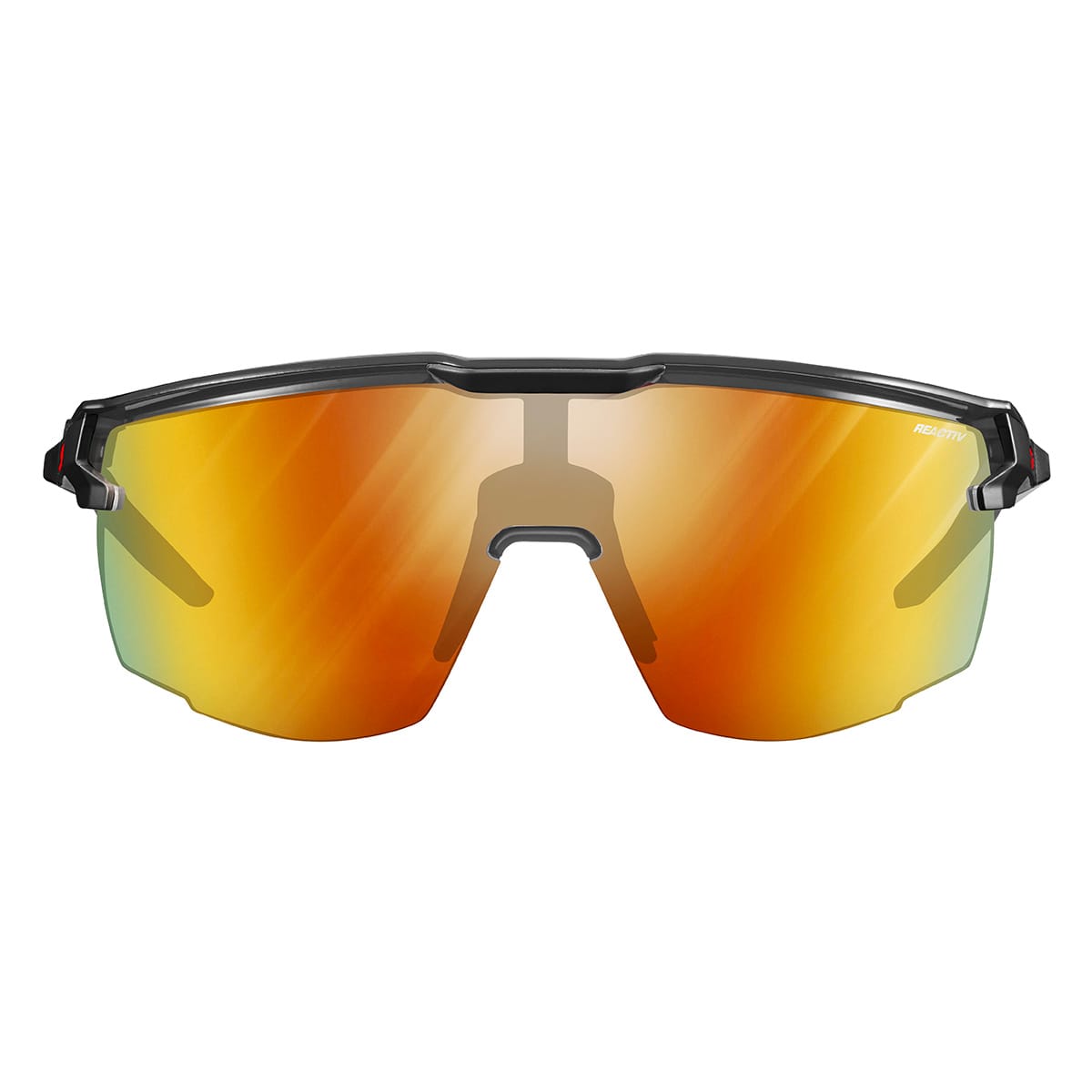 JULBO ULTIMATE Gafas Negro/Rojo Reactiv Light Amplifer Fotocromáticas