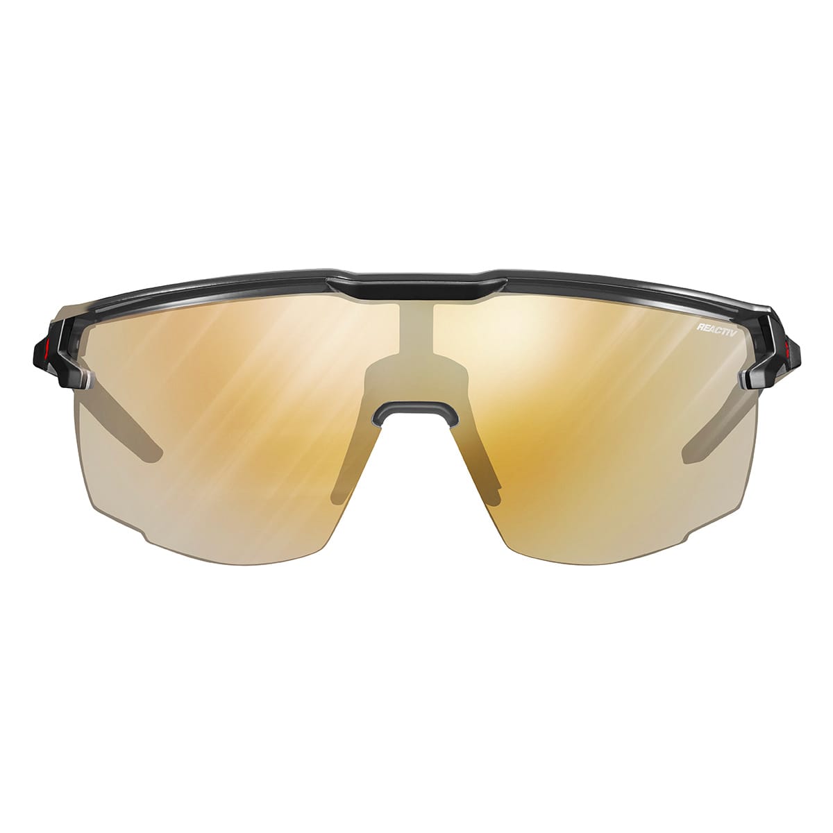 JULBO ULTIMATE Gafas Negro/Rojo Reactiv Light Amplifer Fotocromáticas