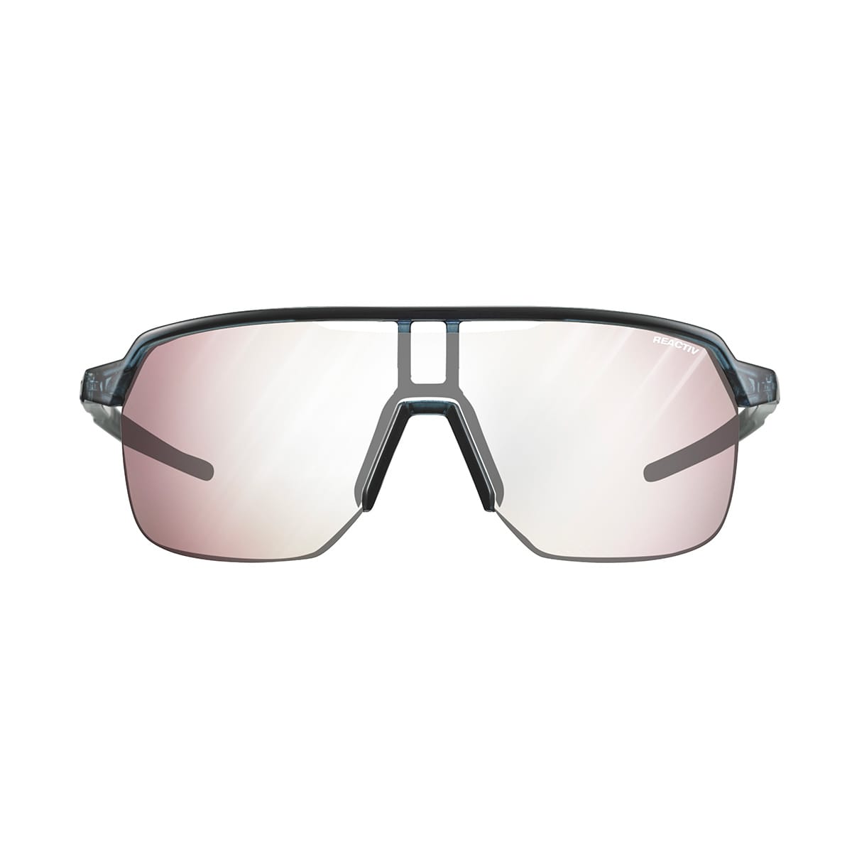 JULBO FREQUENCY Azul translúcido/Negro Reactiv Gafas fotocromáticas de alto contraste