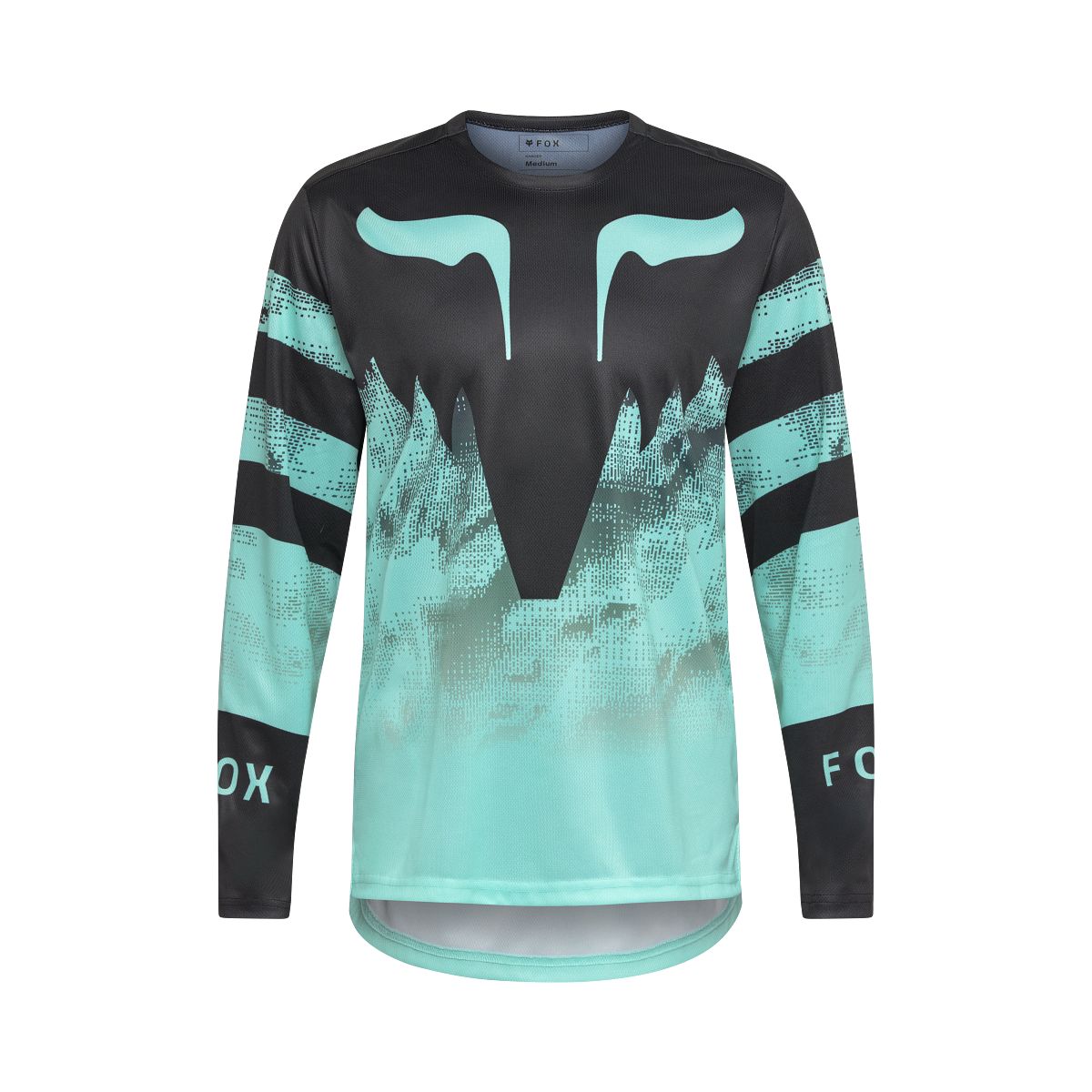 Maillot manga larga FOX RANGER KAIROS Negro/Azul