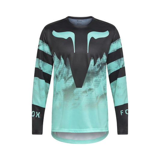 Maillot manga larga FOX RANGER KAIROS Negro/Azul