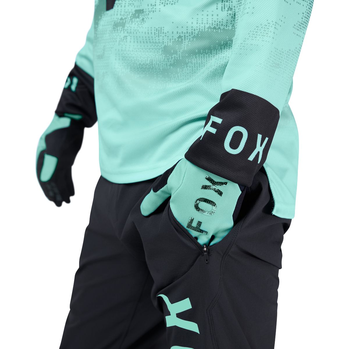 Pantalón FOX RANGER KAIROS Negro/Azul