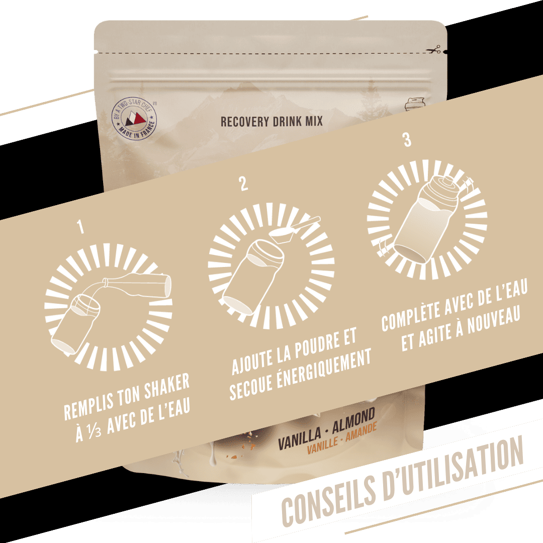 BAOUW RECOVERY Drink (500g) Vainilla Almendra