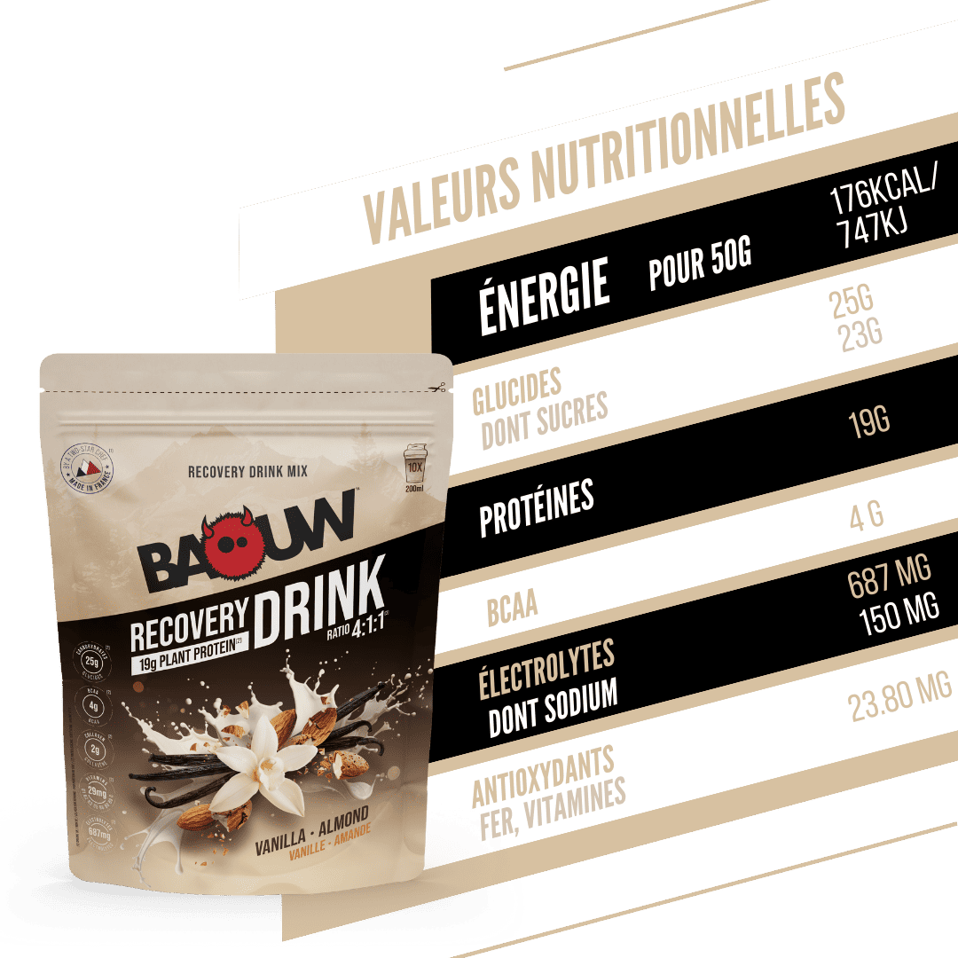 BAOUW RECOVERY Drink (500g) Vainilla Almendra