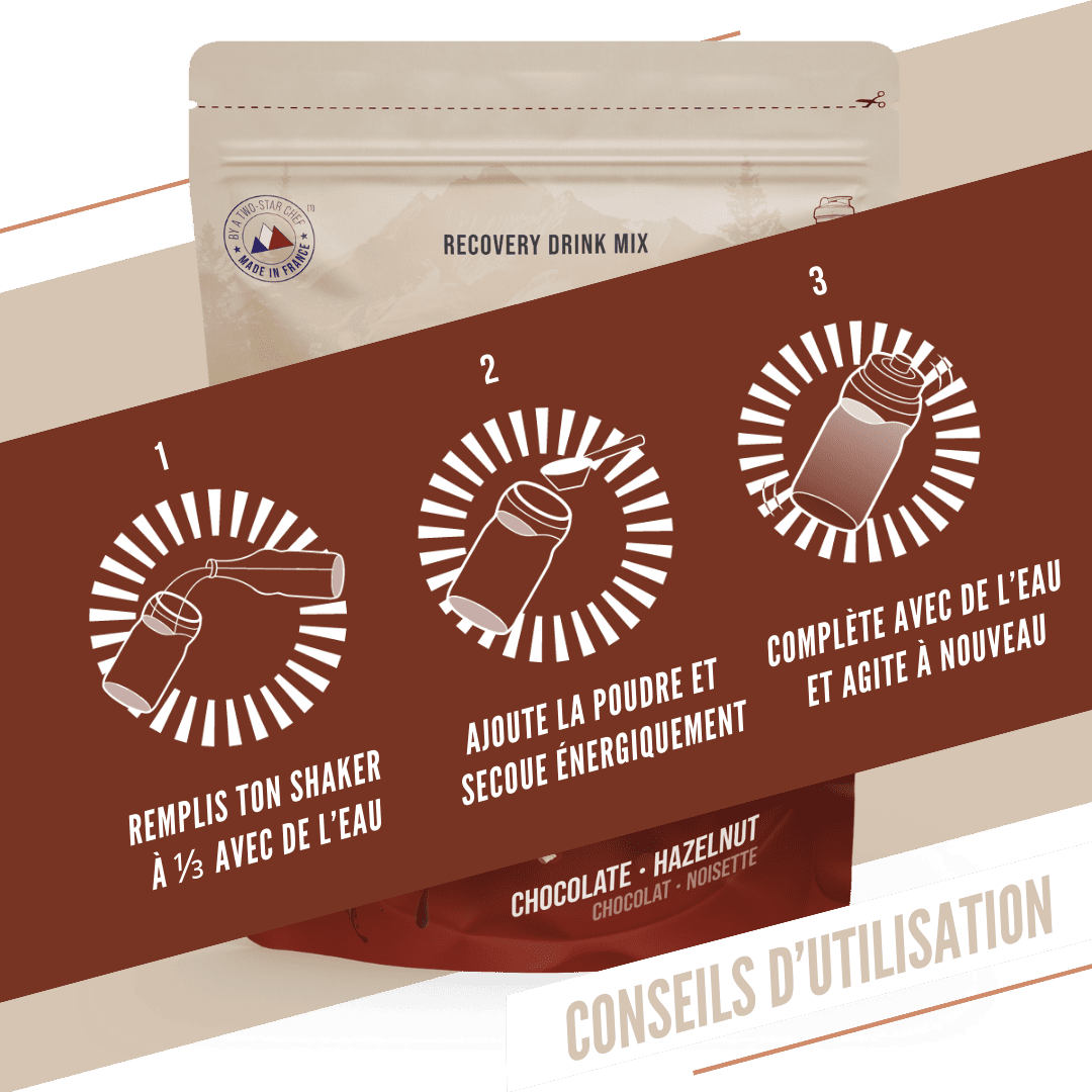 BAOUW RECOVERY Drink (500g) Chocolate Avellana