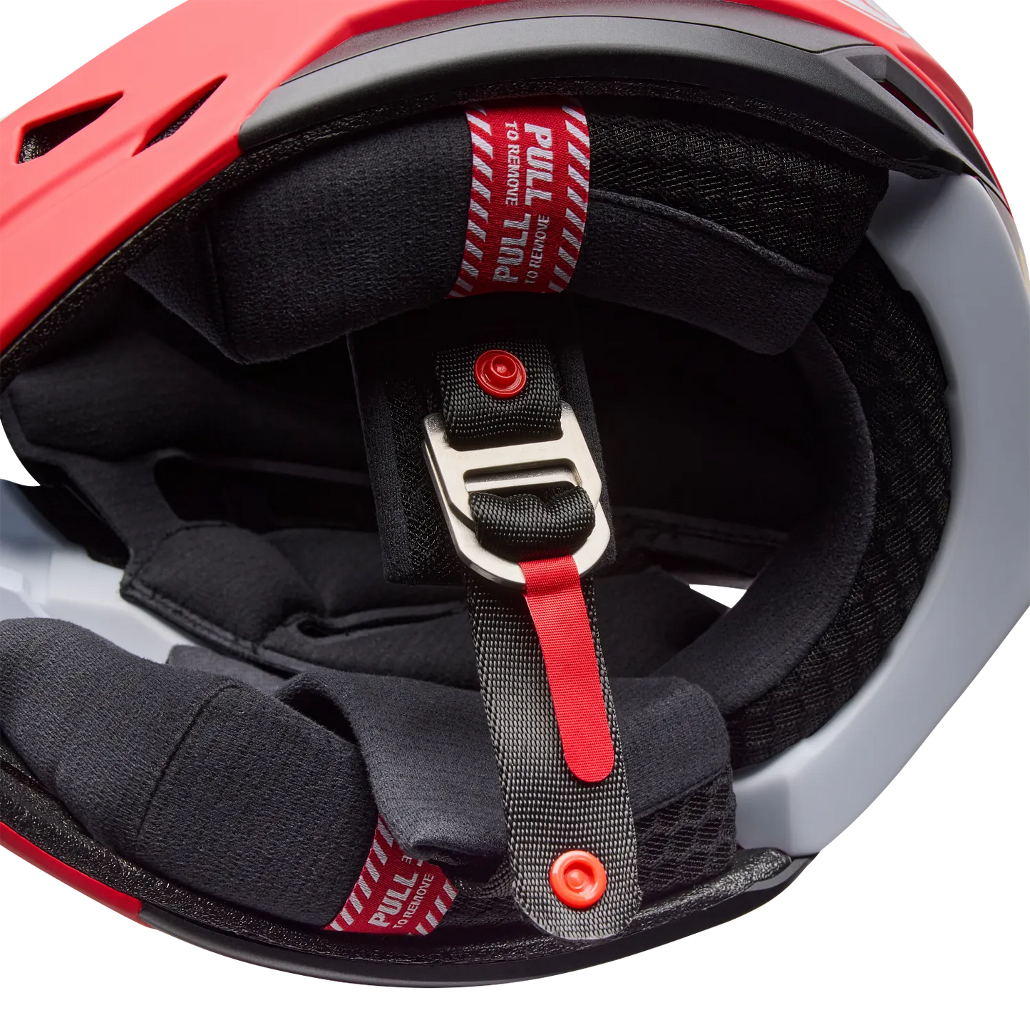 Casco MTB BELL FULL-10 MIPS LEVEL SET Blanco/Rojo