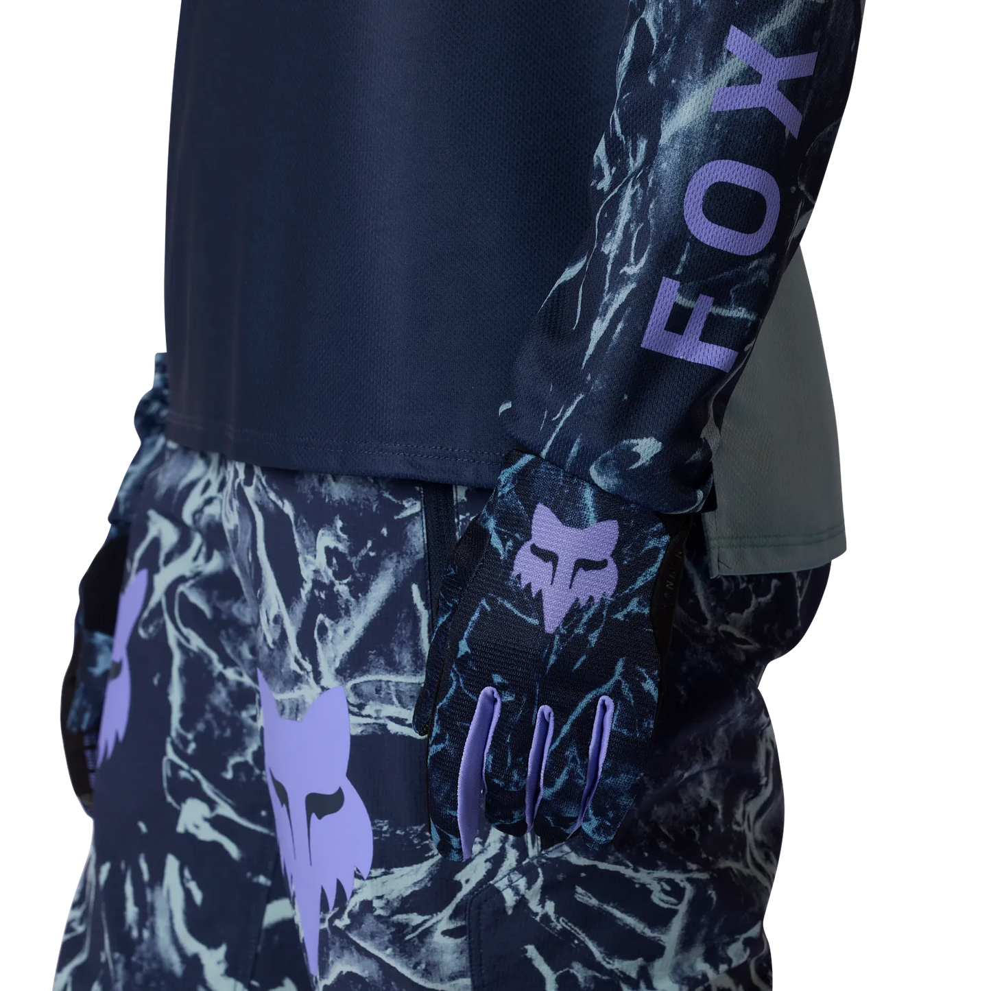 FOX RANGER IMAGE PRINT Maillot manga larga mujer Azul