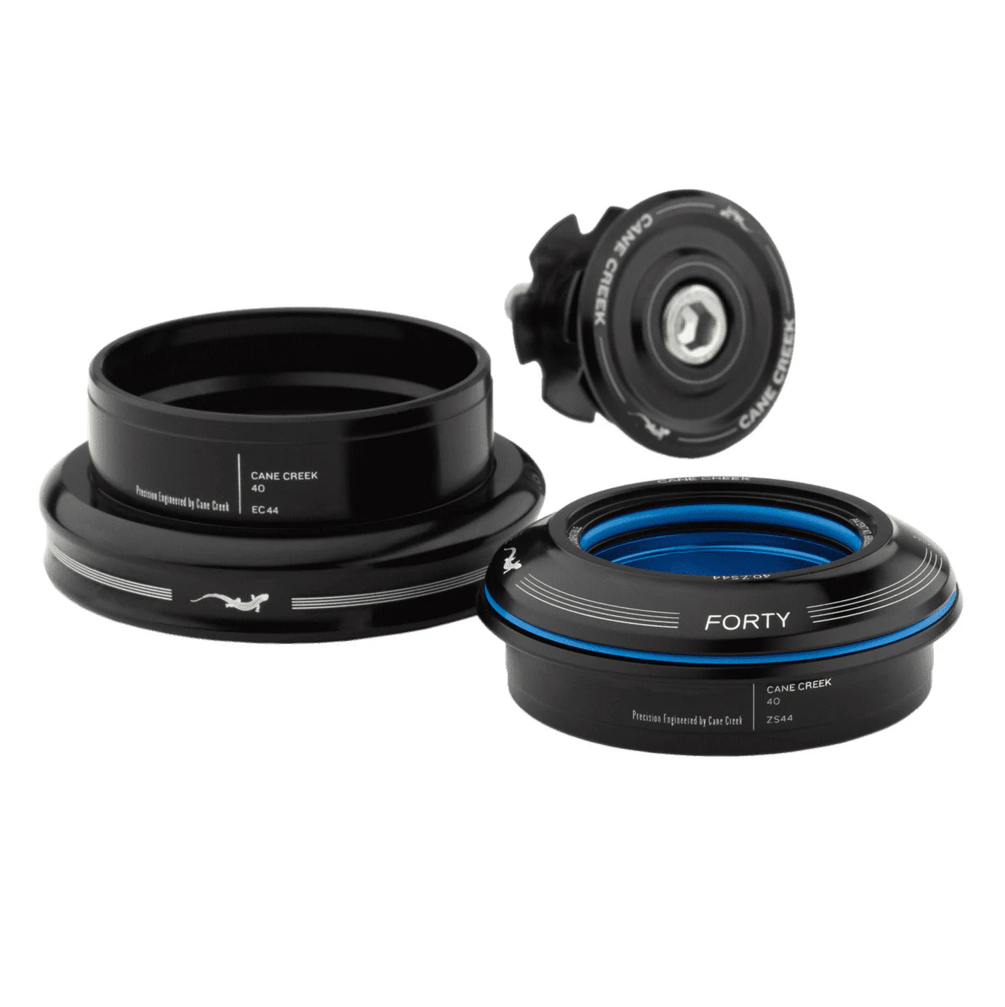 Juego de dirección CANE CREEK 40 1 1/8", ZS44/28.6/H8 | EC44/30, negro