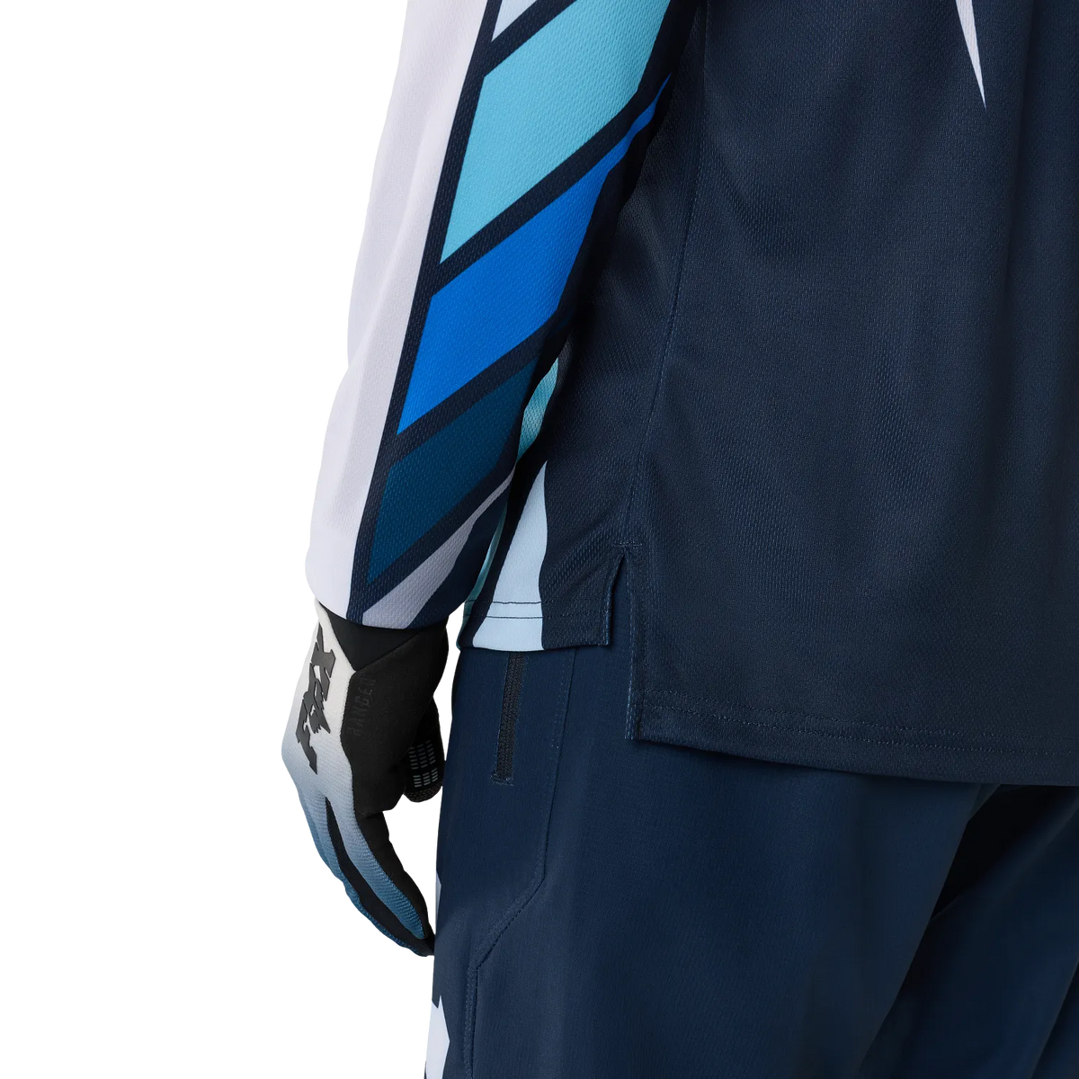 Maillot FOX RANGER FOUNDRY Manga Larga Azul