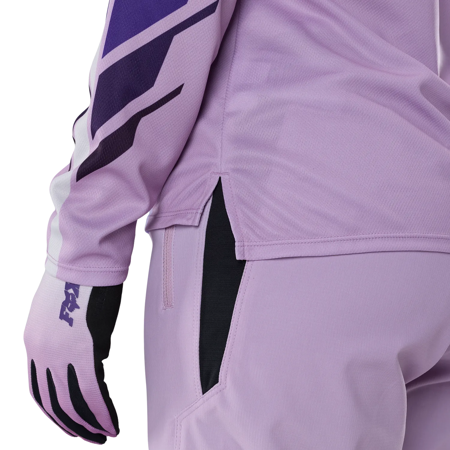 Maillot FOX RANGER FOUNDRY Mangas Largas Mujer Lavanda