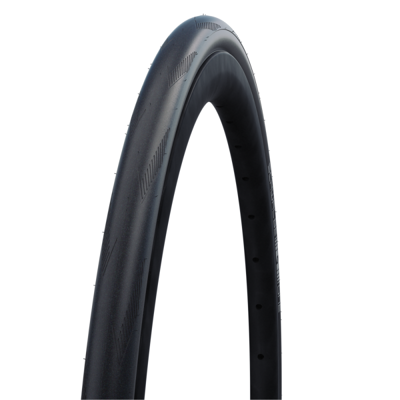 Neumático SCHWALBE ONE 700c ADDIX RaceGuard Tubeless Easy Negro