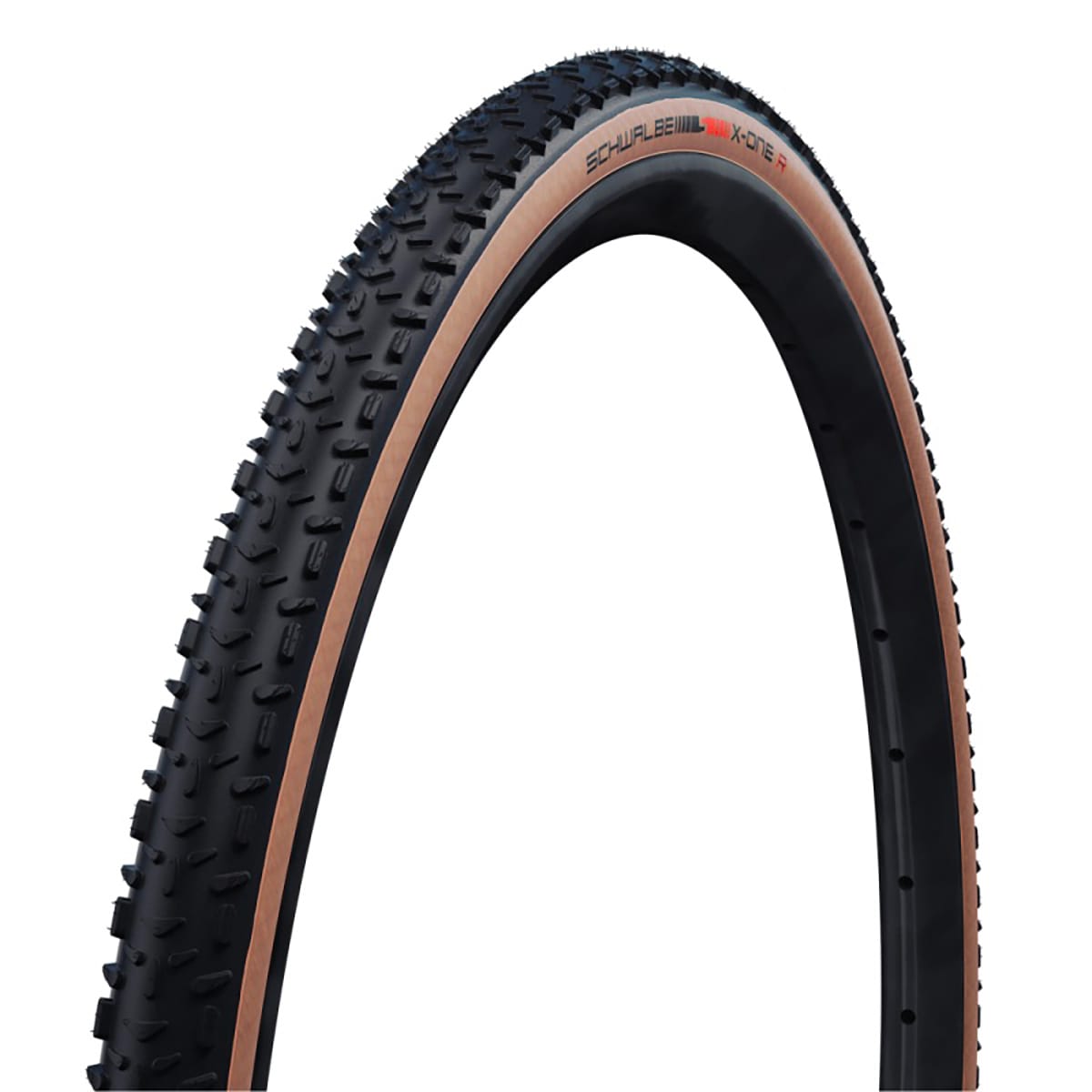 Neumático SCHWALBE X-ONE R ADDIX Race Super Race V-Guard 700x33c Tubeless Ready Beige