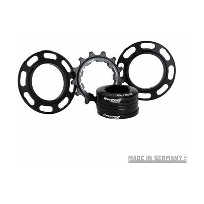Kit Single Speed REVERSE COMPONENTS EXPERT para Cuerpo HG Negro