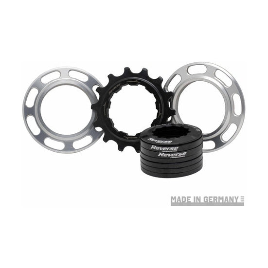 Kit Single Speed REVERSE COMPONENTS EXPERT para Cuerpo HG Plateado
