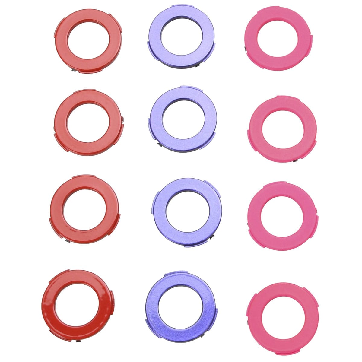 Kit de 6 Oeillets MAGURA pour Étriers 4 Pistons Violet, Rouge, Rose