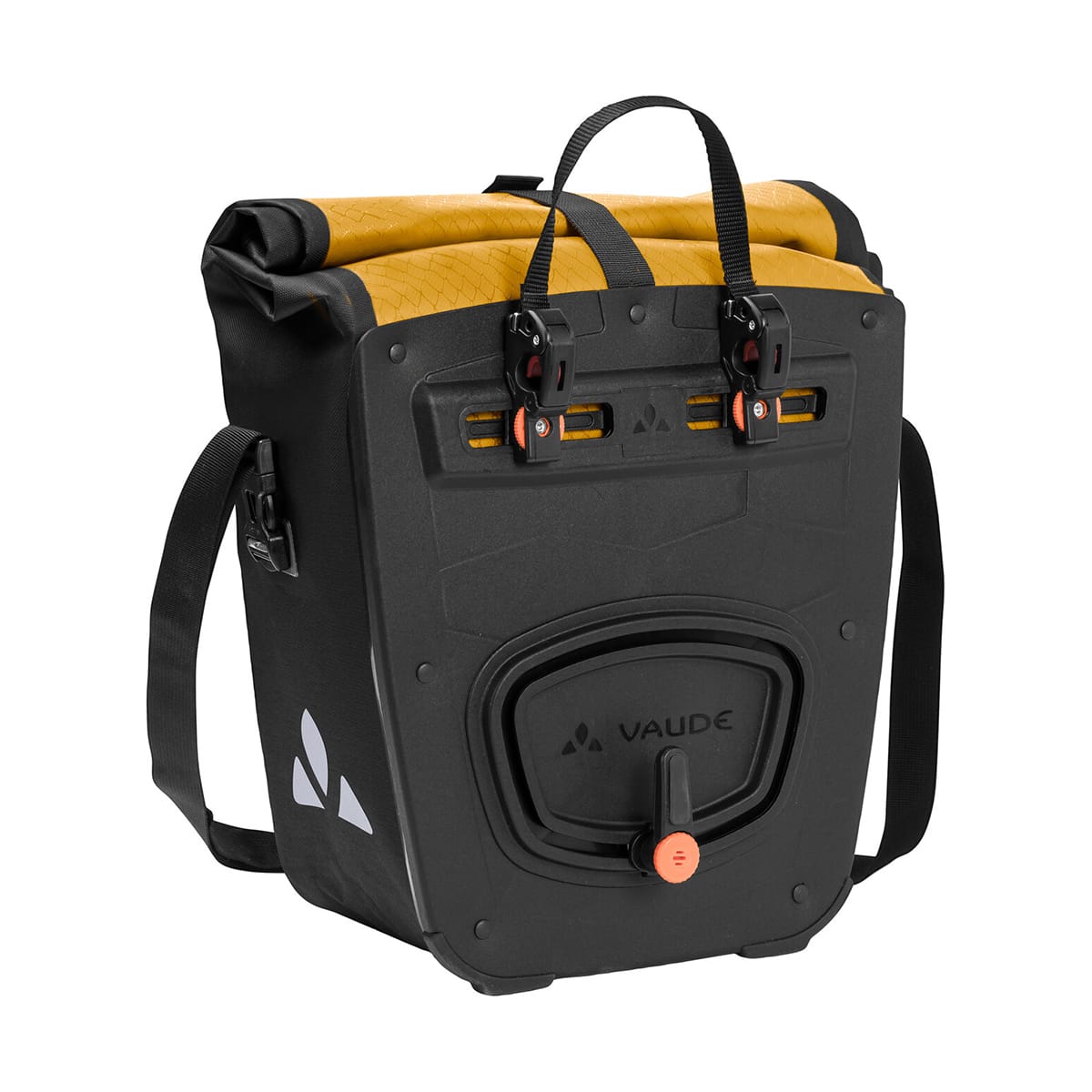 Par de bolsas portaequipajes VAUDE AQUA FRONT 28 L Amarillo Mostaza