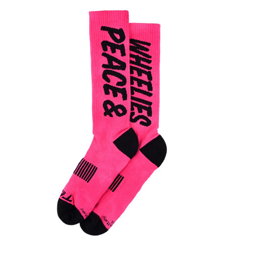 TROY LEE DESIGNS PERFORMANCE PEACE & WHEELIES Calcetines Fushia 2025