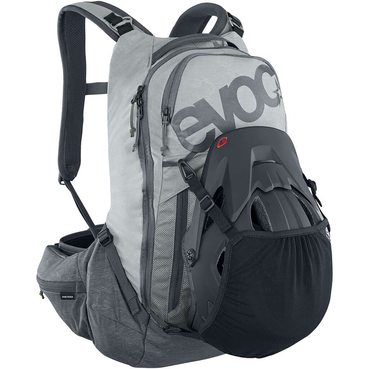 Mochila con Dorsal EVOC TRAIL PRO 16L Gris