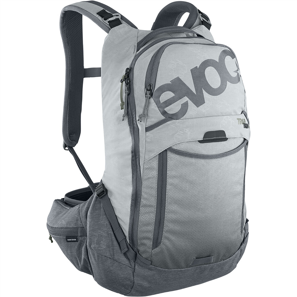 Mochila con Dorsal EVOC TRAIL PRO 16L Gris