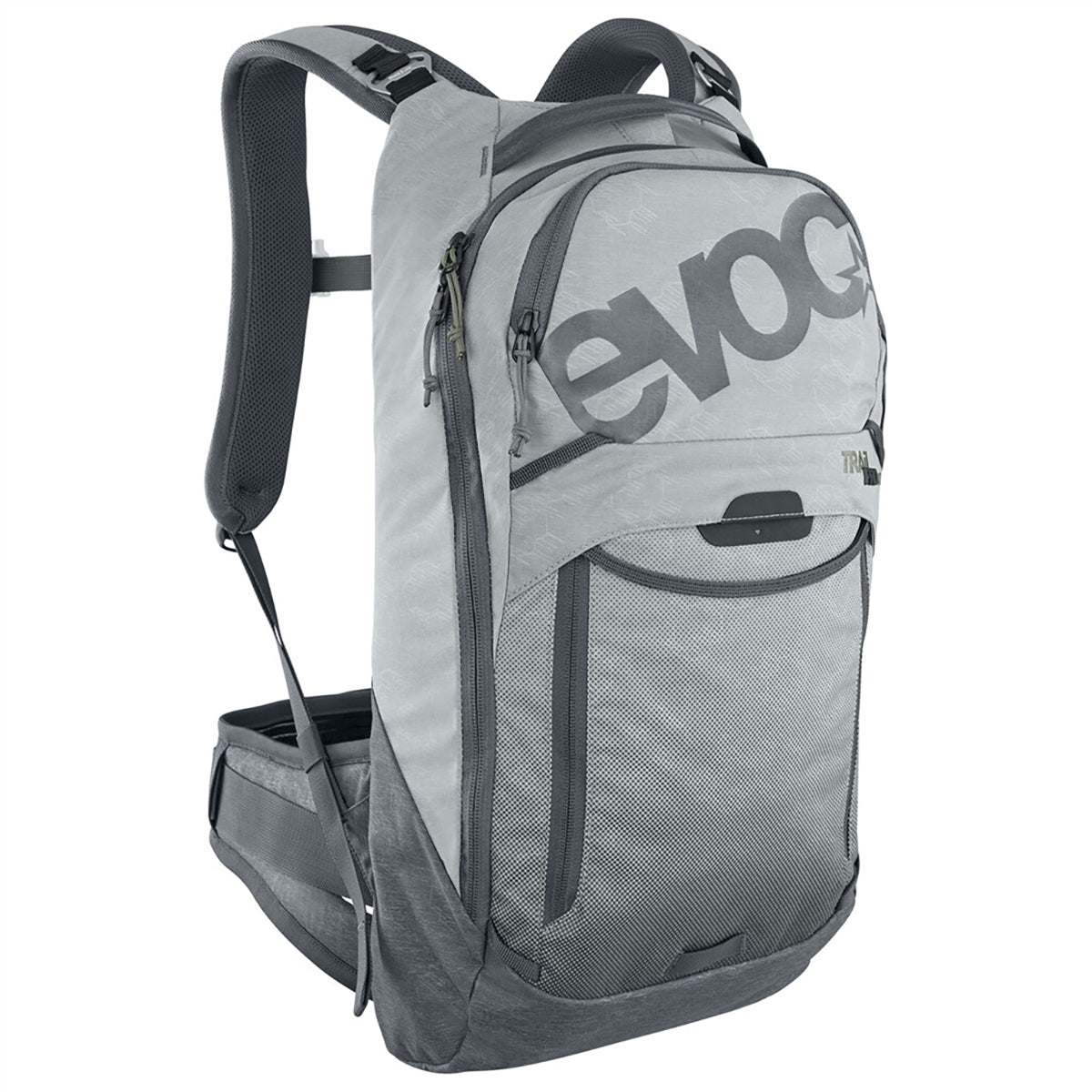 Mochila con Dorsal EVOC TRAIL PRO 10L Gris