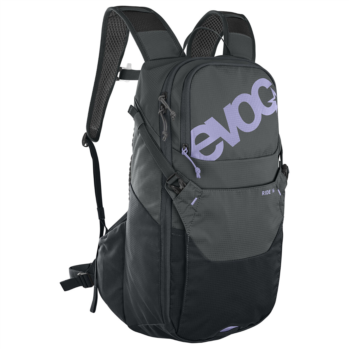 Mochila EVOC RIDE 16 L Negro/Morado