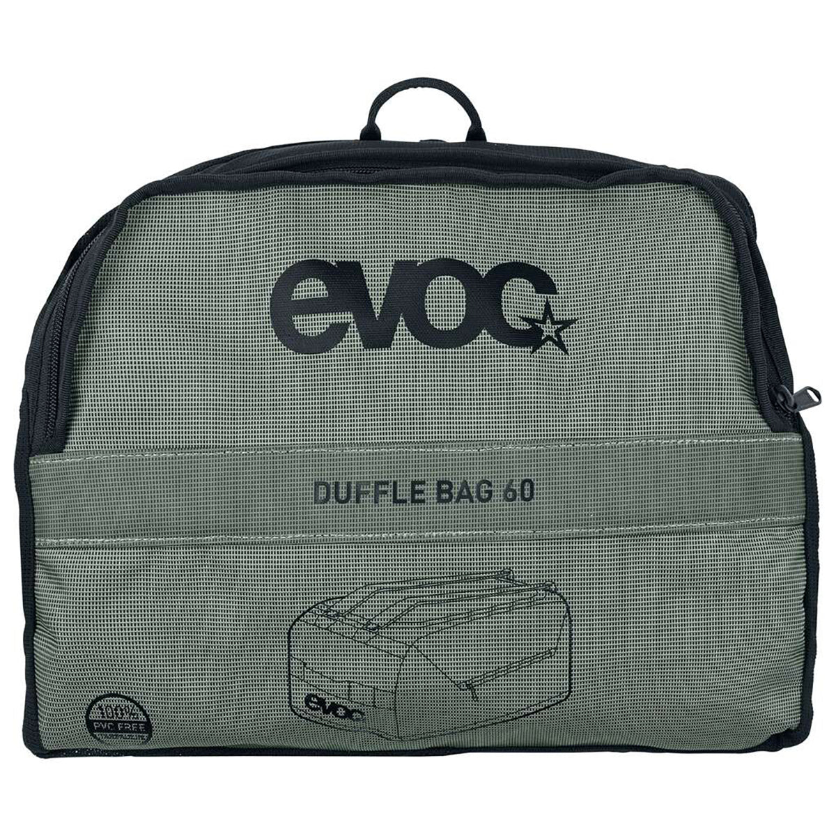 EVOC DUFFLE Bolsa de viaje 60 L Verde