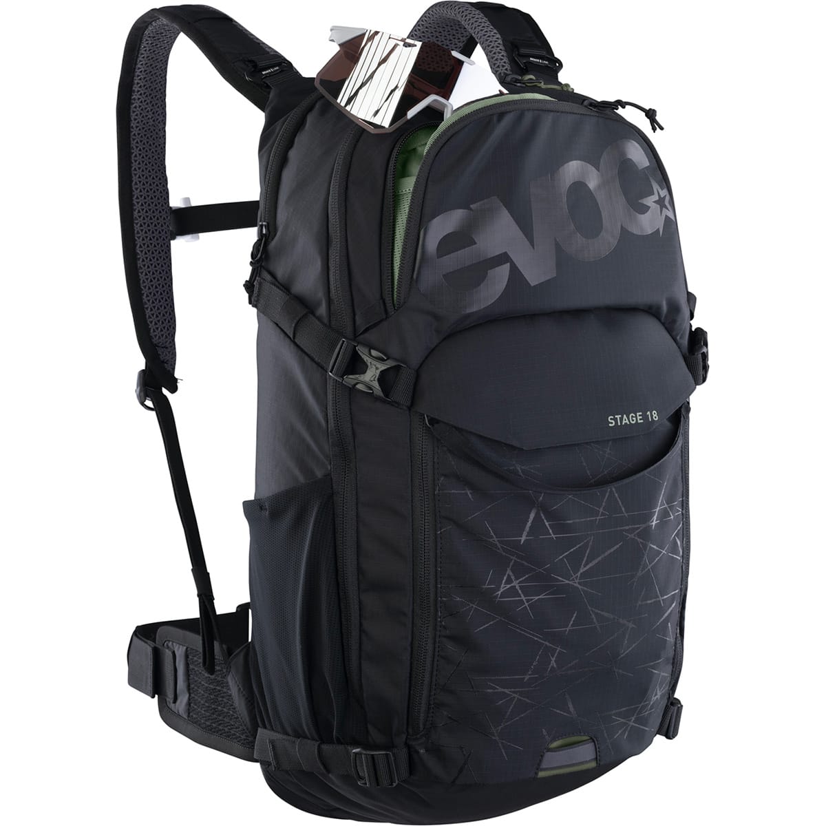 Mochila EVOC STAGE 18 L Negra