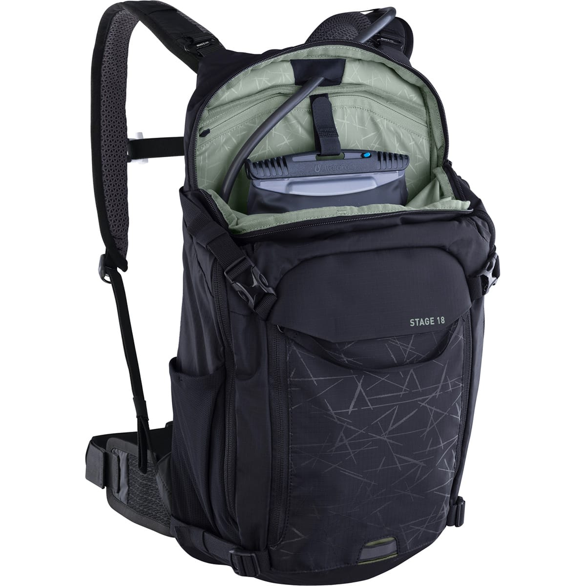 Mochila EVOC STAGE 18 L Negra