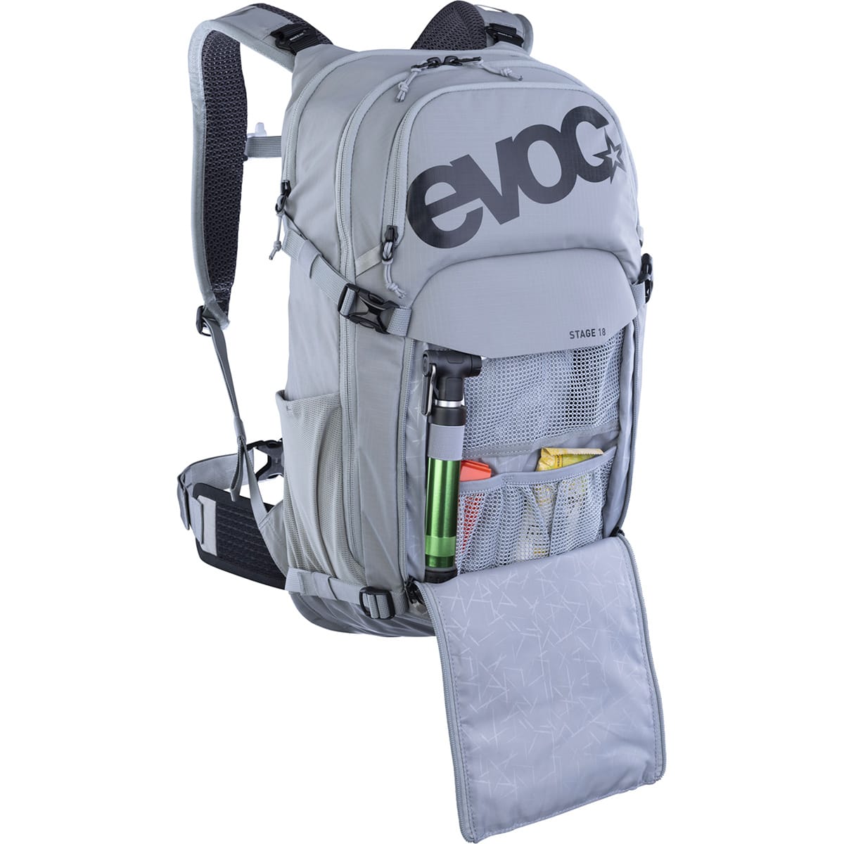 Mochila EVOC STAGE 18 L Gris