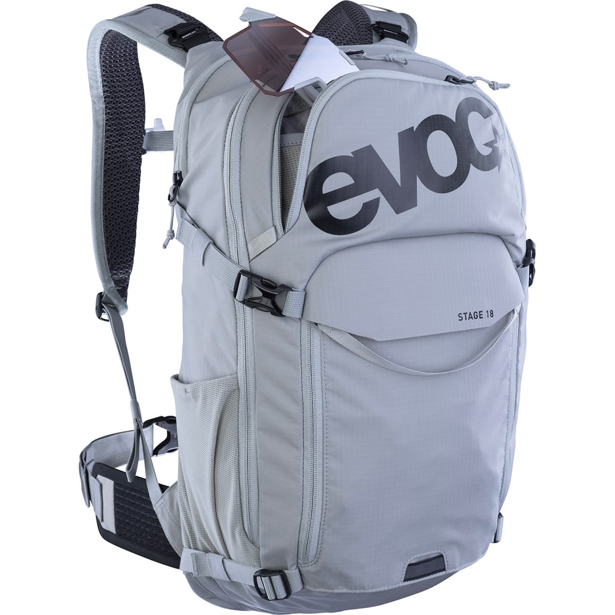 Mochila EVOC STAGE 18 L Gris