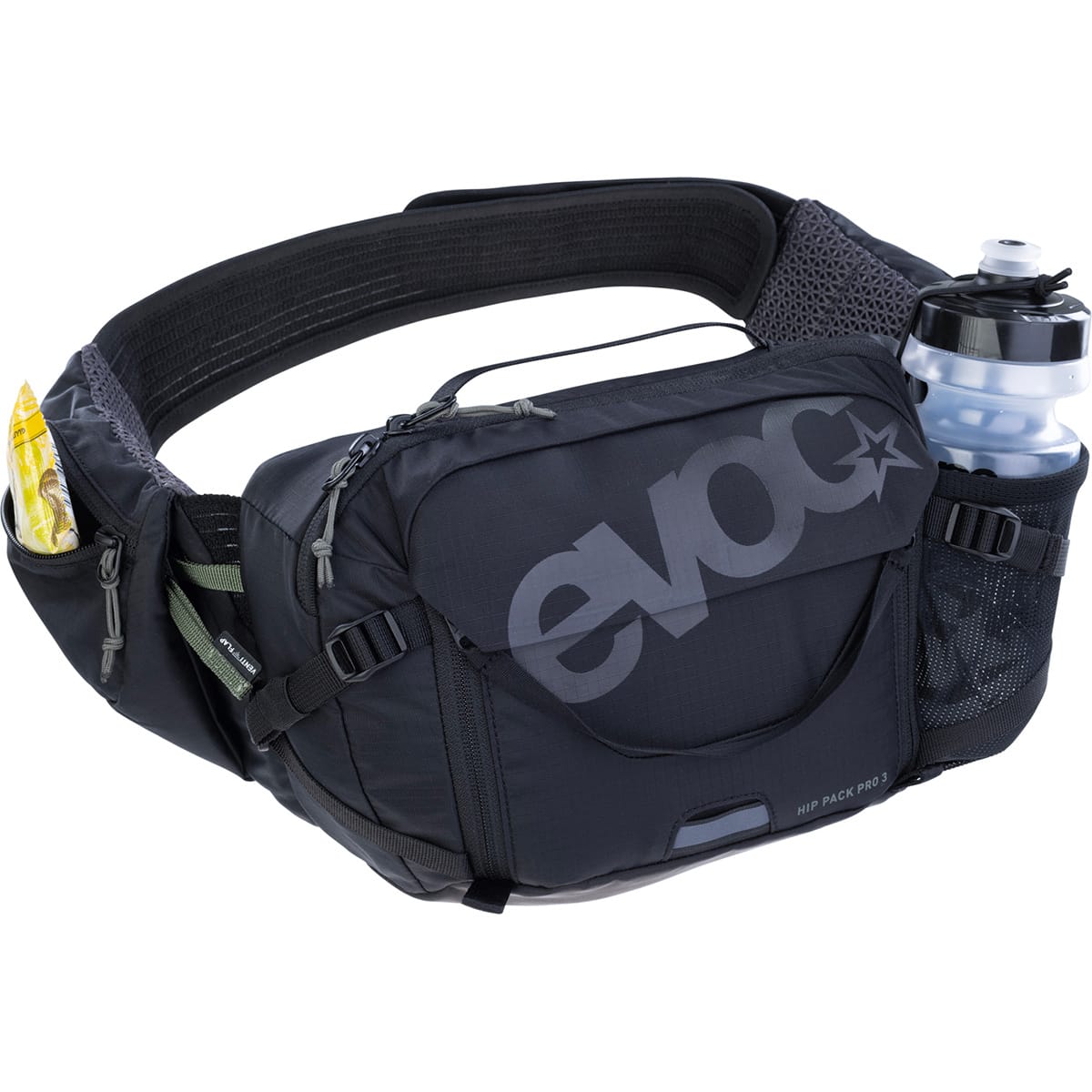 EVOC HIP PACK PRO 3 L Bolsa Banana Negra