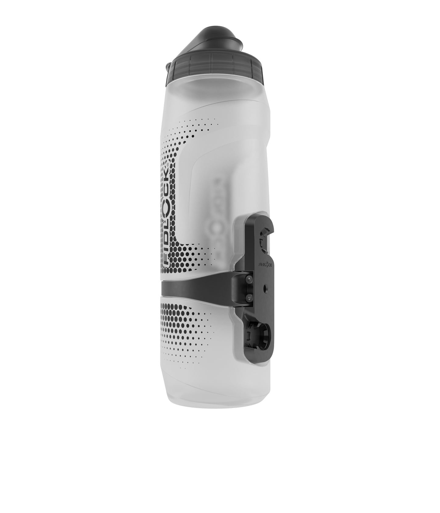 Kit portabidón y portabidón FIDLOCK TWIST BIKE BASE 800 ml Transparente