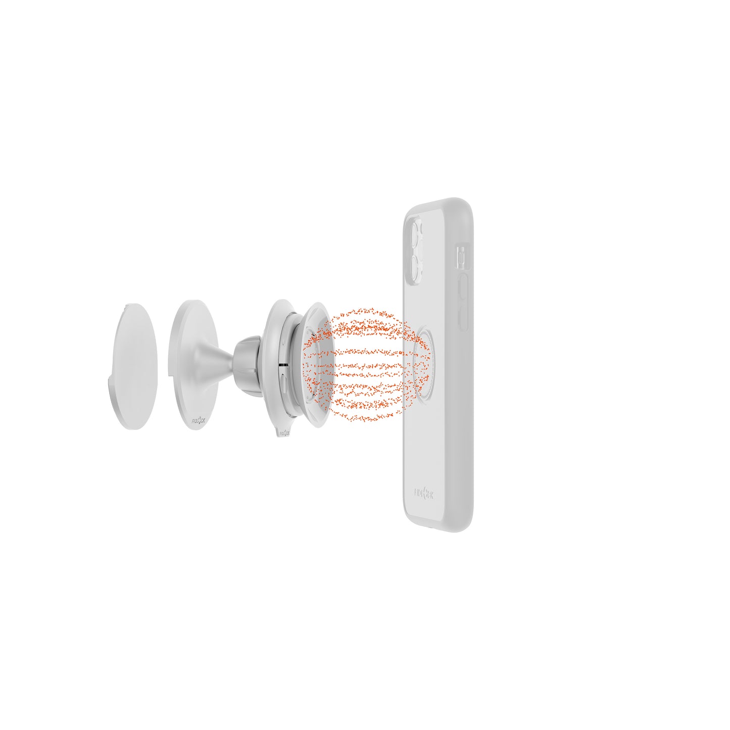 Soporte de pared FIDLOCK VACUUM Blanco
